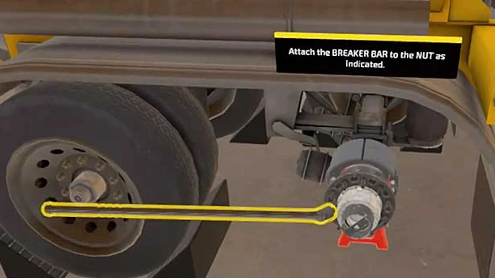 Truck Wheel Service VR Training